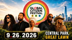 2026 Global Citizen Festival Lineup Lauryn Hill Leads